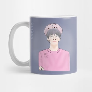 Jeon Wonwoo Of Seventeen as Barbie Mug